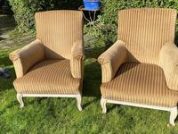 Large Pair of Upholstered Armchairs (6 of 6) Large Pair of Upholstered Armchairs (6 of 6)