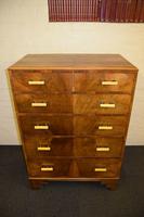 Lovely Walnut Art Deco Chest of Drawers (4 of 11) Lovely Walnut Art Deco Chest of Drawers (4 of 11)