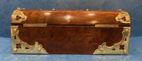 Victorian Brassbound & Brass Inlaid Walnut Jewellery Box (9 of 16) Victorian Brassbound & Brass Inlaid Walnut Jewellery Box (9 of 16)