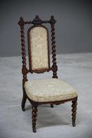 Walnut Barley Twist Bedroom Chair (8 of 13) Walnut Barley Twist Bedroom Chair (8 of 13)
