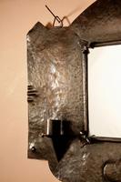 Amsterdam School Hammered Copper Wall Mirror / Sconces (7 of 13) Amsterdam School Hammered Copper Wall Mirror / Sconces (7 of 13)