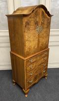 Burr Walnut Cupboard Over Chest (9 of 15) Burr Walnut Cupboard Over Chest (9 of 15)