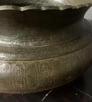 Good Size Persian 19th Century Patinated Brass Bowl (8 of 8) Good Size Persian 19th Century Patinated Brass Bowl (8 of 8)
