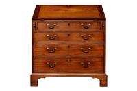 George III Mahogany Bureau (1 of 6)