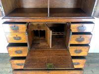 Antique 19th Century Oak Campaign Chest with Cupboard (5 of 17) Antique 19th Century Oak Campaign Chest with Cupboard (5 of 17)