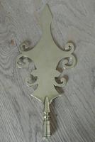 Fine Large 19th Century West Country Brass Friendly Society Tip Staff Society Staff Head 13" (2 of 6) Fine Large 19th Century West Country Brass Friendly Society Tip Staff Society Staff Head 13" (2 of 6)