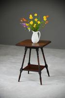 Late Victorian Two Tier Occasional Table (3 of 8) Late Victorian Two Tier Occasional Table (3 of 8)