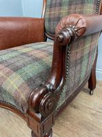 Unique Victorian Mahogany Library Arm Chair (5 of 7) Unique Victorian Mahogany Library Arm Chair (5 of 7)