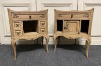 Pair of Bleached Oak Bedside Cabinets (4 of 15) Pair of Bleached Oak Bedside Cabinets (4 of 15)