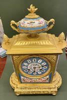 Fine Quality French Ormolu & Porcelain-mounted Mantel Clock by J.B. Delettrez (3 of 5) Fine Quality French Ormolu & Porcelain-mounted Mantel Clock by J.B. Delettrez (3 of 5)