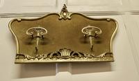 French Baroque Style Brass & Velvet Coat Hanger (4 of 5) French Baroque Style Brass & Velvet Coat Hanger (4 of 5)