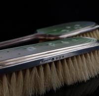 Vintage Art Deco Silver & Enamel Brush Set (7 of 12) Vintage Art Deco Silver & Enamel Brush Set (7 of 12)