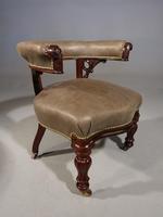 A Fine Pair of Mid 19th Century Desk or Library Chairs (3 of 8) A Fine Pair of Mid 19th Century Desk or Library Chairs (3 of 8)