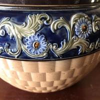 Royal Doulton Jardiniere - Artist Emily Partington & Annie Partridge (2 of 4) Royal Doulton Jardiniere - Artist Emily Partington & Annie Partridge (2 of 4)