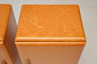 1930’s Pair of Art Deco Maple & Walnut Bedside Cabinets (9 of 9) 1930’s Pair of Art Deco Maple & Walnut Bedside Cabinets (9 of 9)
