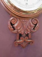 Superb Antique Polished Oak Carved Banjo Barometer (4 of 6) Superb Antique Polished Oak Carved Banjo Barometer (4 of 6)