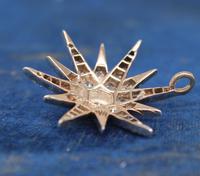 Diamond Star Pendant Set with Old Cut Diamonds (2 of 6) Diamond Star Pendant Set with Old Cut Diamonds (2 of 6)
