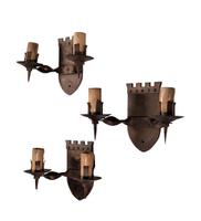 Three Wall Sconces (2 of 3) Three Wall Sconces (2 of 3)