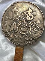 Antique 19th Century Japanese Hand Held Dragon Bronze Mirror (4 of 11) Antique 19th Century Japanese Hand Held Dragon Bronze Mirror (4 of 11)