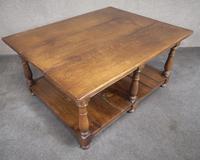 Solid Oak Rectangular Coffee Table (7 of 11) Solid Oak Rectangular Coffee Table (7 of 11)
