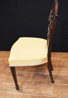 Set 10 Adams Shield Back Dining Chairs Mahogany (8 of 9) Set 10 Adams Shield Back Dining Chairs Mahogany (8 of 9)
