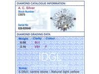 8.24ct Diamond & Platinum Ring by Boucheron - Vintage c.1950 (8 of 13) 8.24ct Diamond & Platinum Ring by Boucheron - Vintage c.1950 (8 of 13)