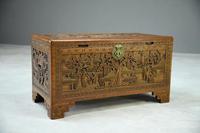 Chinese Carved Camphor Chest (6 of 8) Chinese Carved Camphor Chest (6 of 8)
