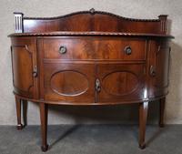 Edwardian Mahogany "D" Shaped Sideboard / Chippendale Style (12 of 12) Edwardian Mahogany "D" Shaped Sideboard / Chippendale Style (12 of 12)