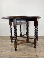 Antique Oak Gateleg Table (4 of 11) Antique Oak Gateleg Table (4 of 11)
