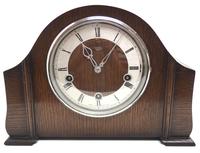 Very Good Arched Top Art Deco Mantel Clock – Musical Westminster Chiming 8-day Mantle Clock (2 of 8) Very Good Arched Top Art Deco Mantel Clock – Musical Westminster Chiming 8-day Mantle Clock (2 of 8)
