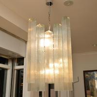 Pair of Large Vintage 1960’s Glass Chandeliers by Doria Leuchten (7 of 11) Pair of Large Vintage 1960’s Glass Chandeliers by Doria Leuchten (7 of 11)