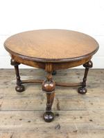 Early 20th Century Antique Oak Circular Occasional Table (6 of 6) Early 20th Century Antique Oak Circular Occasional Table (6 of 6)