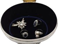 Sterling Silver Jewellery Box - Antique Edwardian 1908 (8 of 12) Sterling Silver Jewellery Box - Antique Edwardian 1908 (8 of 12)
