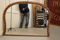 Victorian Rope Carved Pine Overmantle Mirror (5 of 9) Victorian Rope Carved Pine Overmantle Mirror (5 of 9)