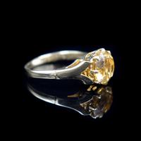 Vintage Round Citrine Solitaire 9ct 9K Yellow Gold Ring (3 of 10) Vintage Round Citrine Solitaire 9ct 9K Yellow Gold Ring (3 of 10)