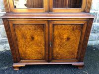 Burr Walnut Library Bookcase by Maple (7 of 10) Burr Walnut Library Bookcase by Maple (7 of 10)