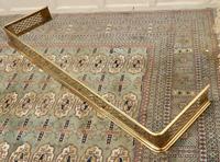 5ft Victorian Arts & Crafts Pierced Brass Fender (5 of 5) 5ft Victorian Arts & Crafts Pierced Brass Fender (5 of 5)