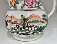 Antique Staffordshire Pottery Jug Country Sporting Pursuits c.1850 (2 of 9) Antique Staffordshire Pottery Jug Country Sporting Pursuits c.1850 (2 of 9)