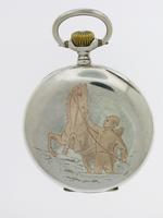 Silver 0.800 Omega Open Face Pocket Watch Swiss 1900 (2 of 7) Silver 0.800 Omega Open Face Pocket Watch Swiss 1900 (2 of 7)