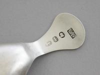 George III Silver 'Leaf Shape' Caddy Spoon by George Burrows, London, 1804 (6 of 9) George III Silver 'Leaf Shape' Caddy Spoon by George Burrows, London, 1804 (6 of 9)