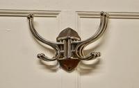 Art Deco Style French Chrome Coat Rack, Hat & Coat Hooks (3 of 5) Art Deco Style French Chrome Coat Rack, Hat & Coat Hooks (3 of 5)
