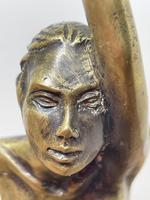 Art Deco French Signed Gilt Bronze 2 Female Nude Mermaids Swimming Statue c.1930 (6 of 41) Art Deco French Signed Gilt Bronze 2 Female Nude Mermaids Swimming Statue c.1930 (6 of 41)