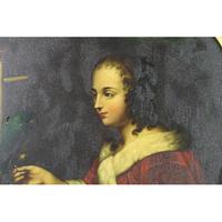 'A Young Woman in a Red Jacket Feeding a Parrot, 1663', (5 of 9) 'A Young Woman in a Red Jacket Feeding a Parrot, 1663', (5 of 9)