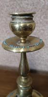 Pair of Brass Arts and Crafts Candlesticks (8 of 12) Pair of Brass Arts and Crafts Candlesticks (8 of 12)