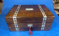 Victorian Rosewood Jewellery Box With Inlay (3 of 15) Victorian Rosewood Jewellery Box With Inlay (3 of 15)