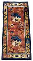 Antique Chinese Ningxia Rug 1.59m x 0.74m (2 of 9) Antique Chinese Ningxia Rug 1.59m x 0.74m (2 of 9)