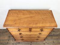 Victorian Satin Birch Chest of Drawers (2 of 9) Victorian Satin Birch Chest of Drawers (2 of 9)