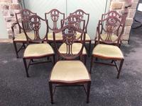 Quality Antique Mahogany Dining Table & 8 Chairs (6 of 13) Quality Antique Mahogany Dining Table & 8 Chairs (6 of 13)