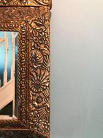 Antique Repousse Detail Cushion Mirror (7 of 10) Antique Repousse Detail Cushion Mirror (7 of 10)