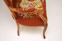 Antique French Needlepoint Salon Two Seater Sofa (6 of 12) Antique French Needlepoint Salon Two Seater Sofa (6 of 12)